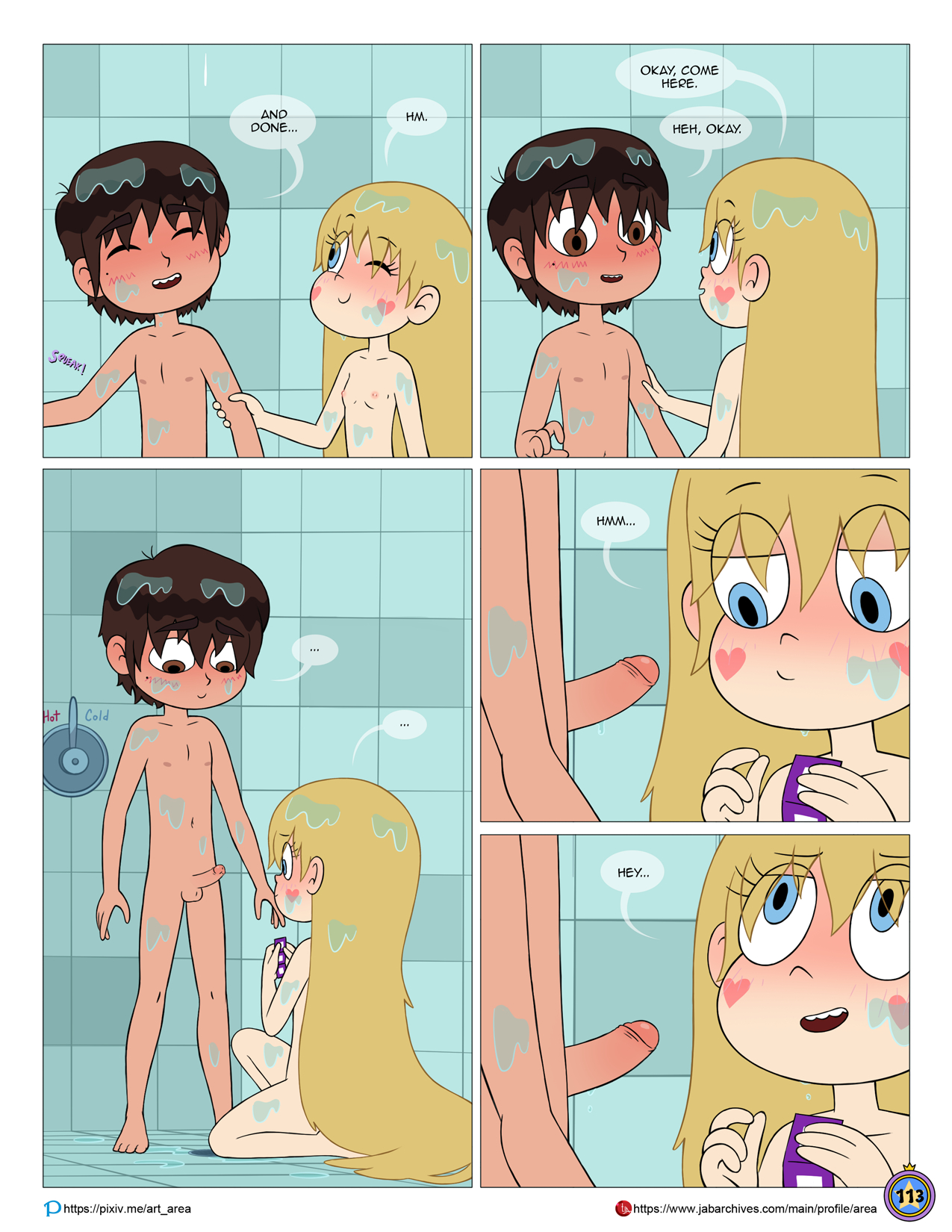 Between friends porn comic picture 114