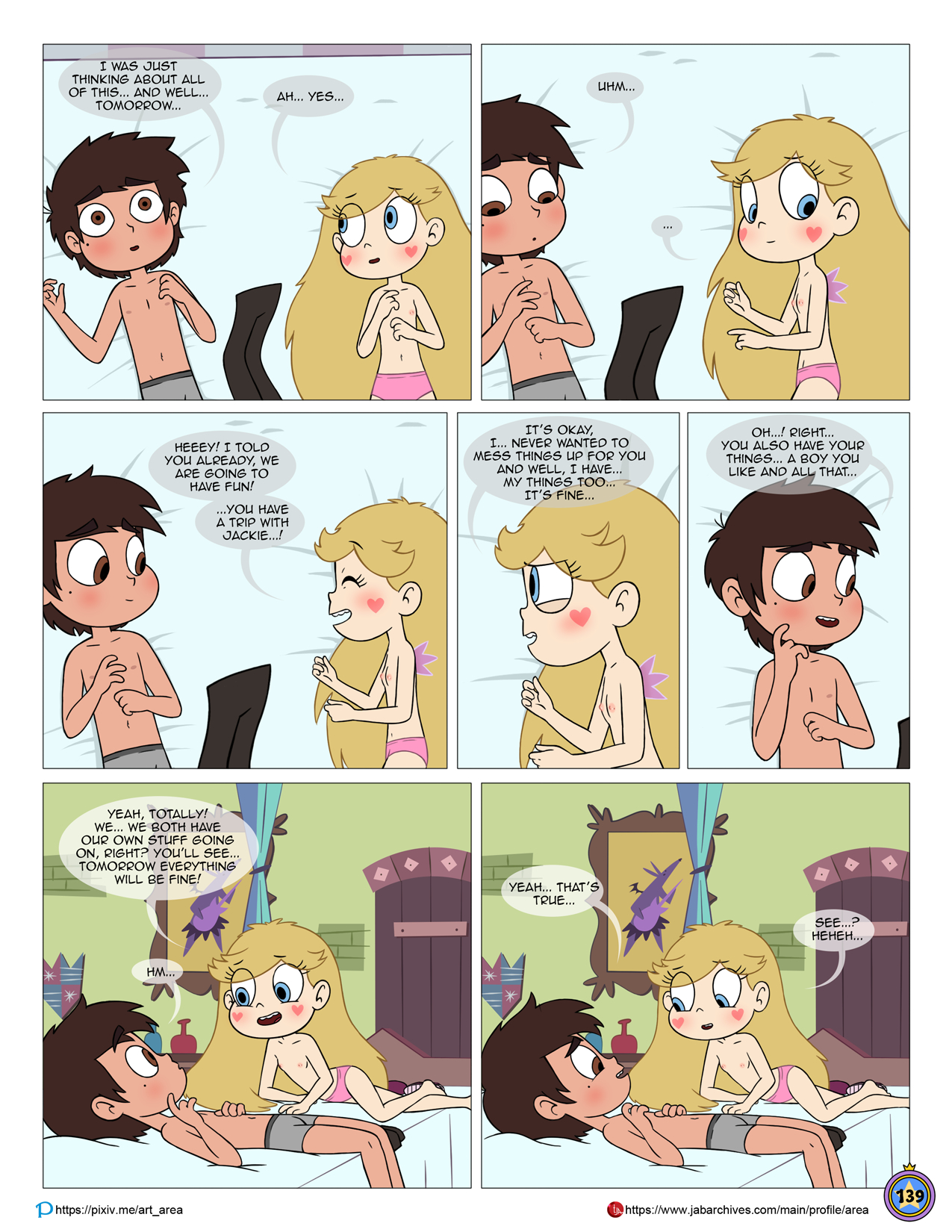 Between friends porn comic picture 142