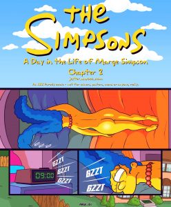 A day in the life of marge 2 porn comic picture 01