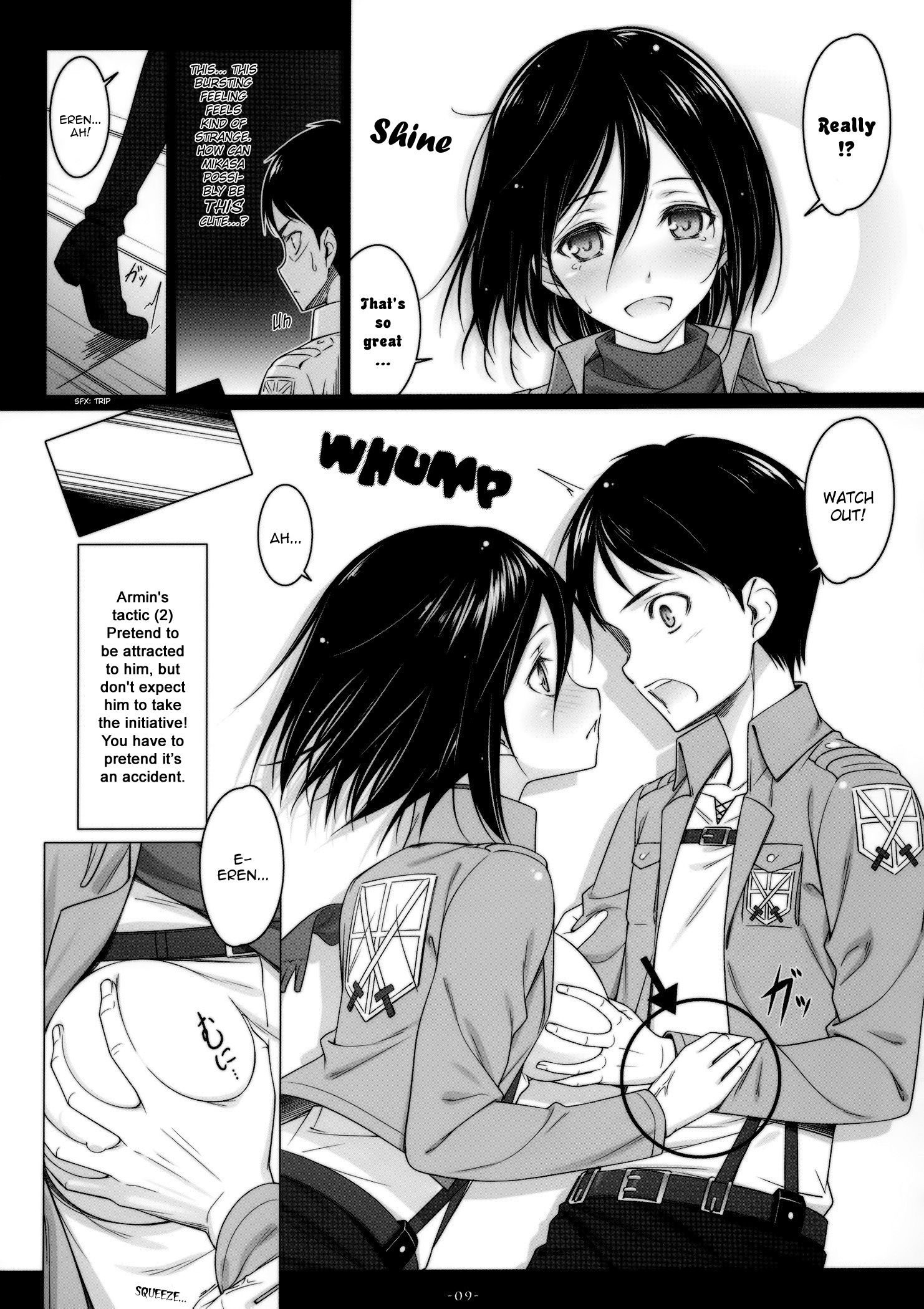 Attack on mikasa hentai manga picture 06