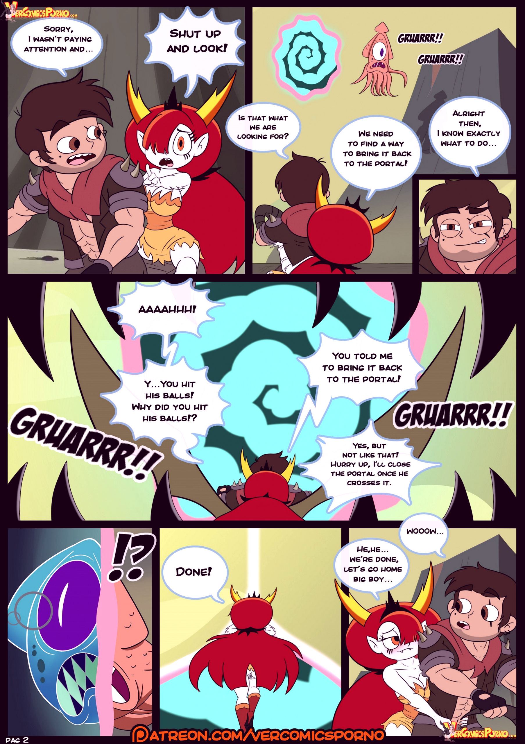 Marco vs the forces of time porn comic picture 03