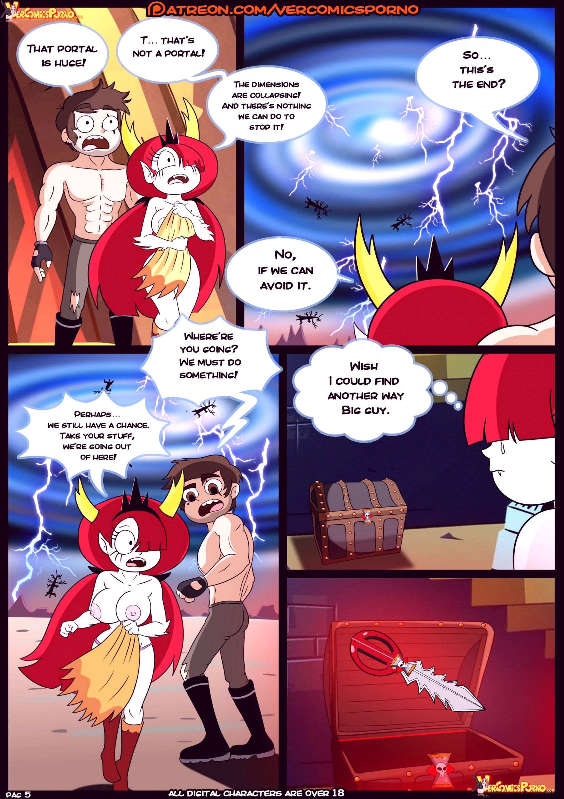 Marco vs the forces of time porn comic picture 06