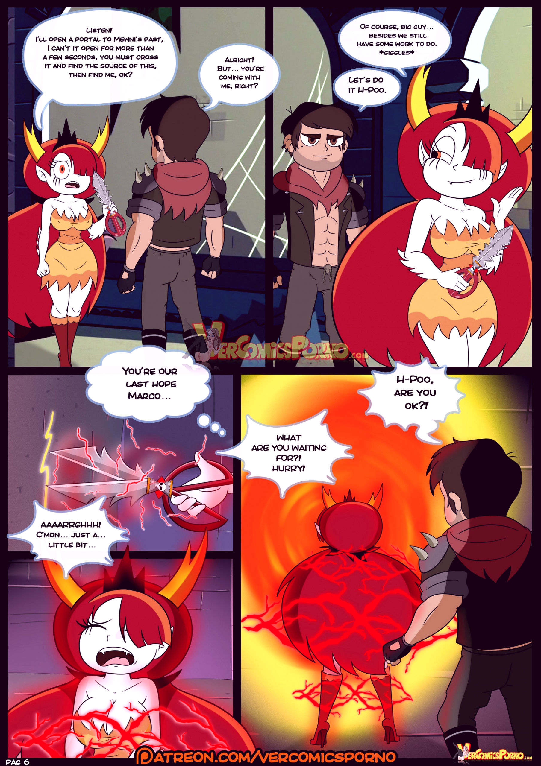 Marco vs the forces of time porn comic picture 07