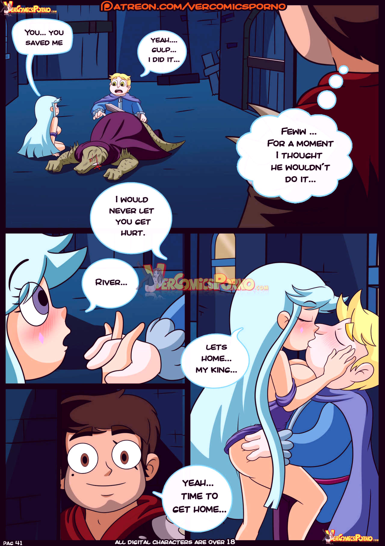 Marco vs the forces of time porn comic picture 42