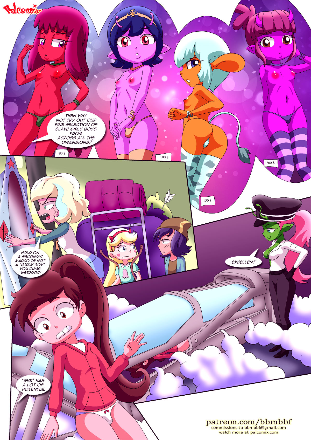 Saving princess marco porn comic picture 10