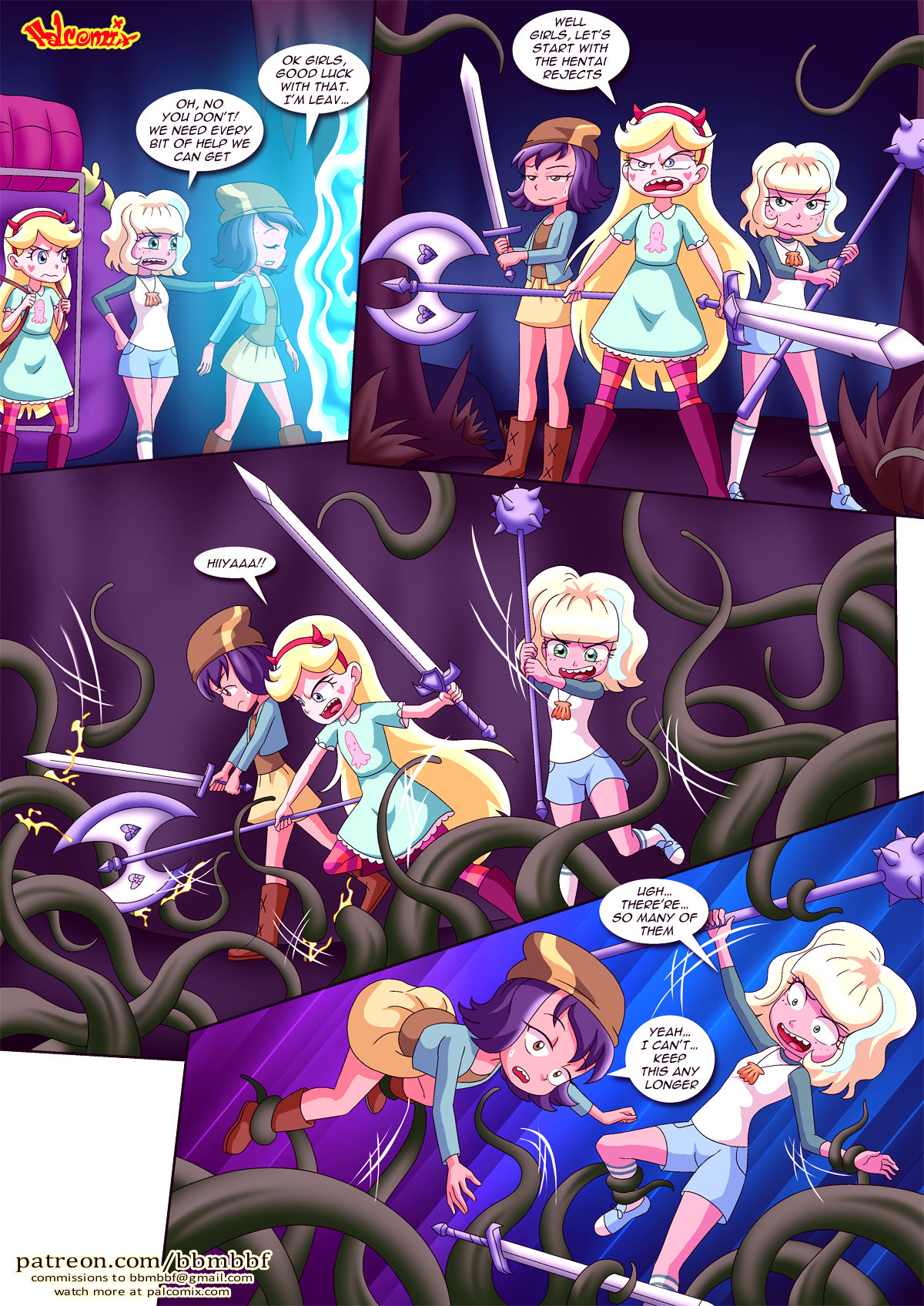 Saving princess marco porn comic picture 12