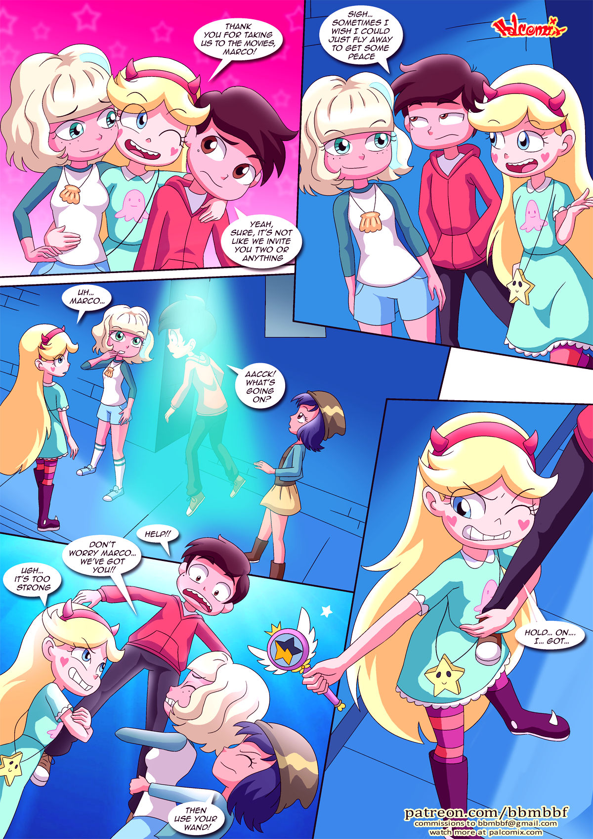 Saving princess marco porn comic picture 3