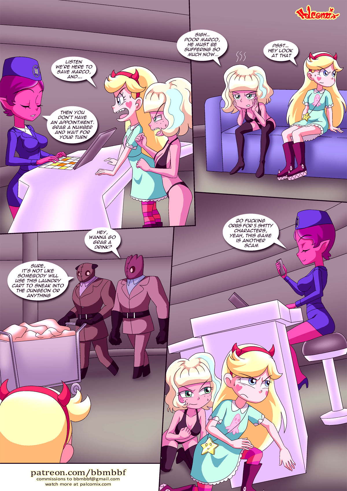 Saving princess marco porn comic picture 33