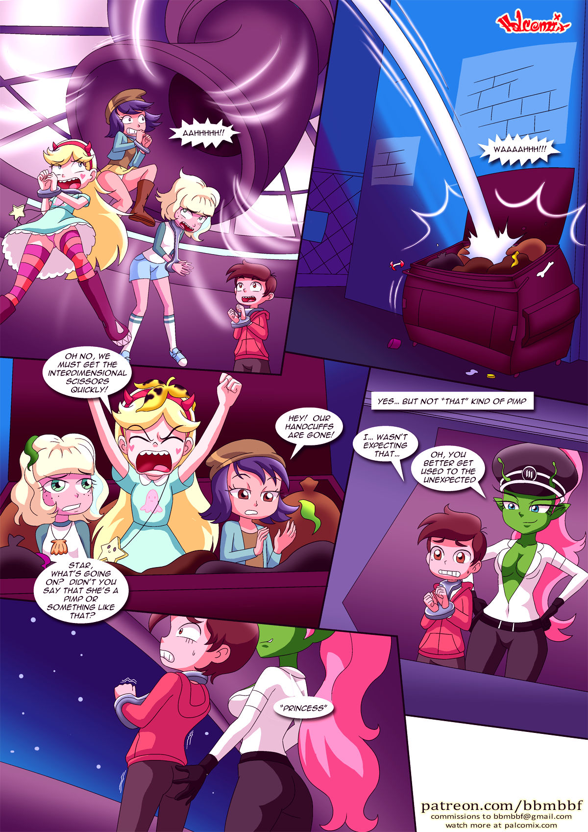 Saving princess marco porn comic picture 8