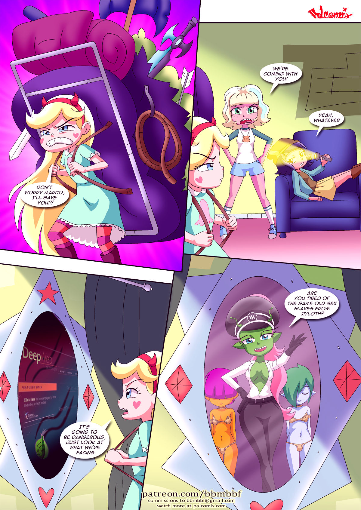 Saving princess marco porn comic picture 9