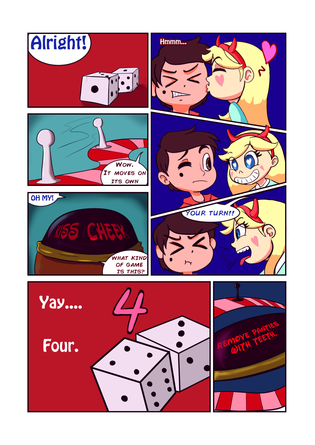 Star vs the board game of lust porn comic picture 5