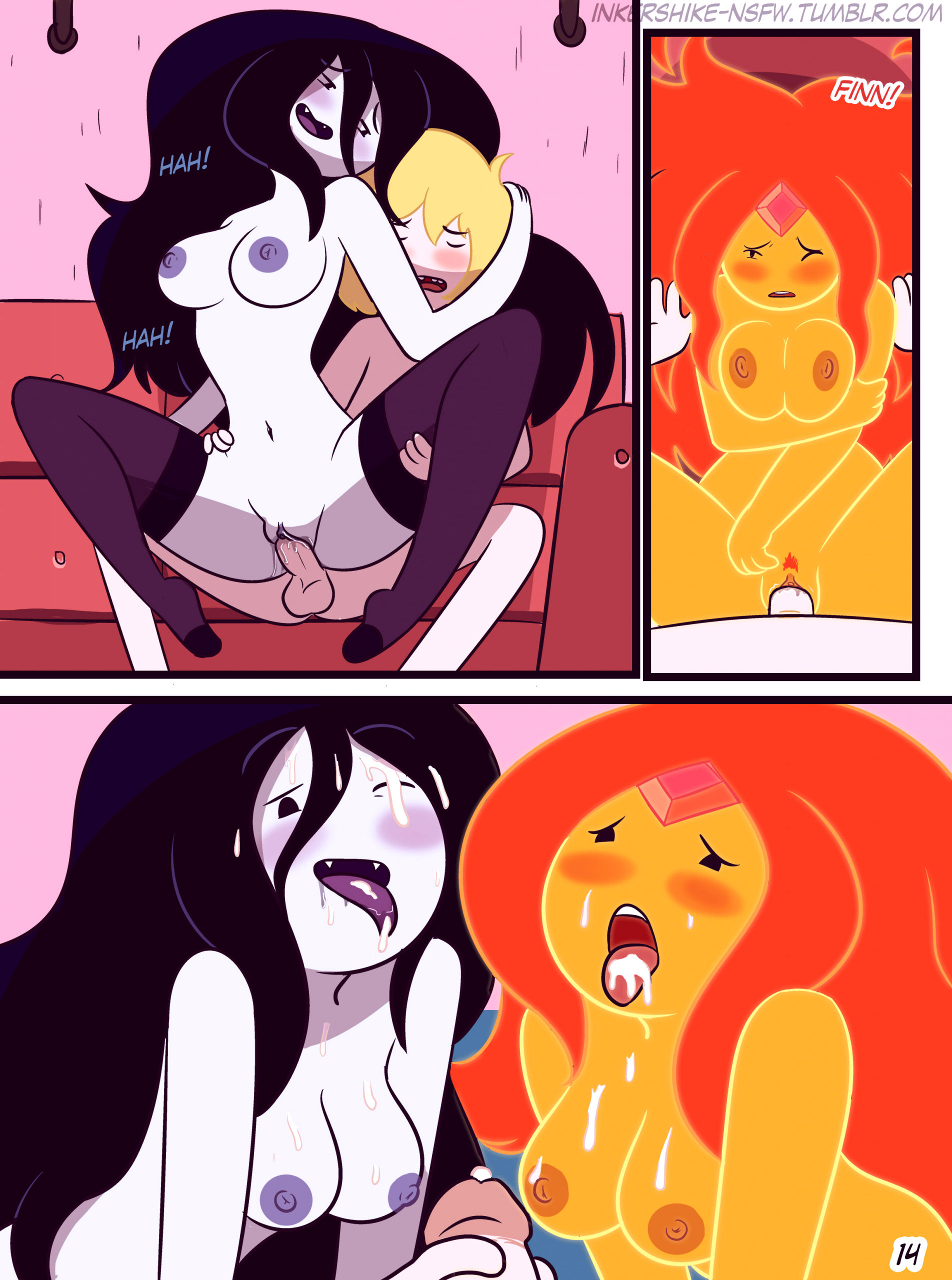 Adventure time practice with the band porn comic picture 14