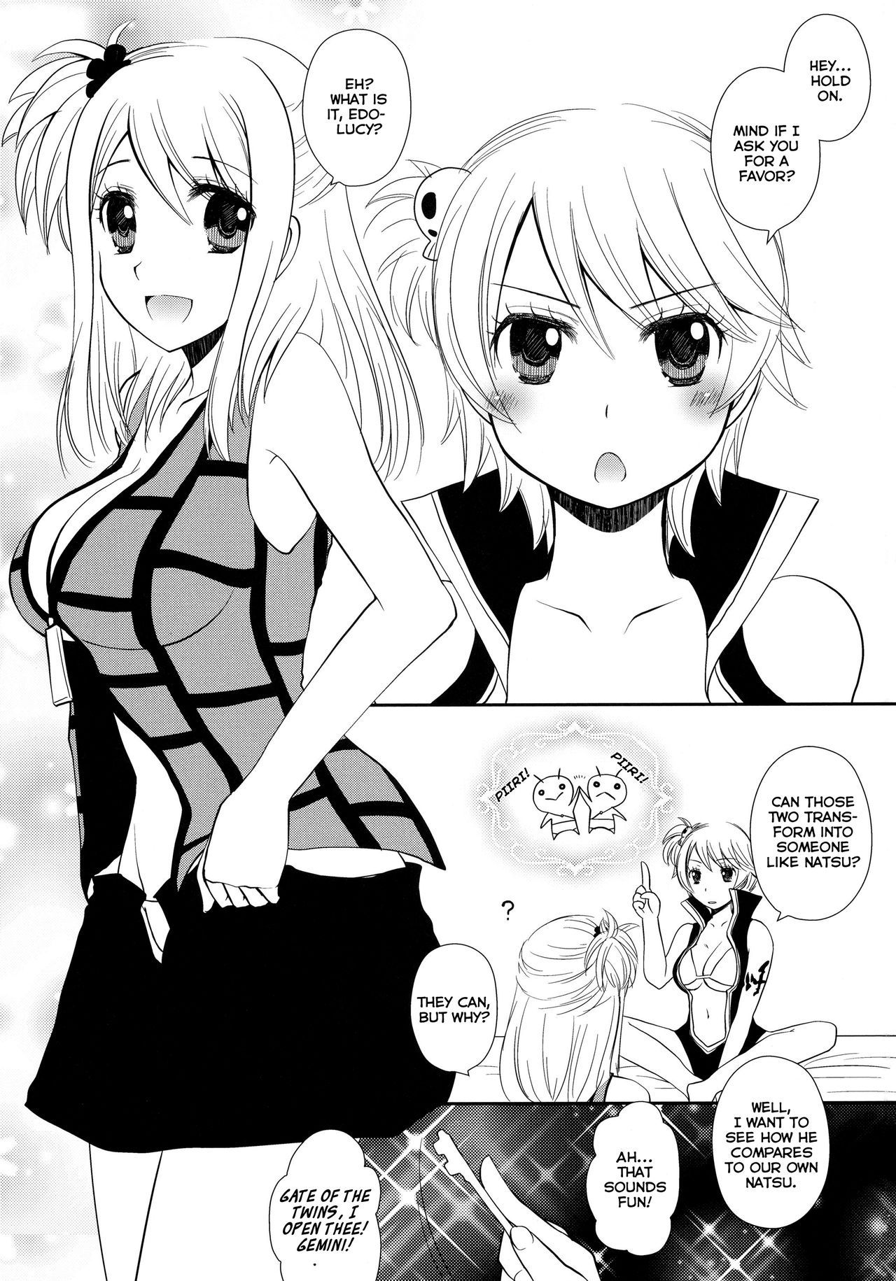 Double lucy hentai manga picture 2