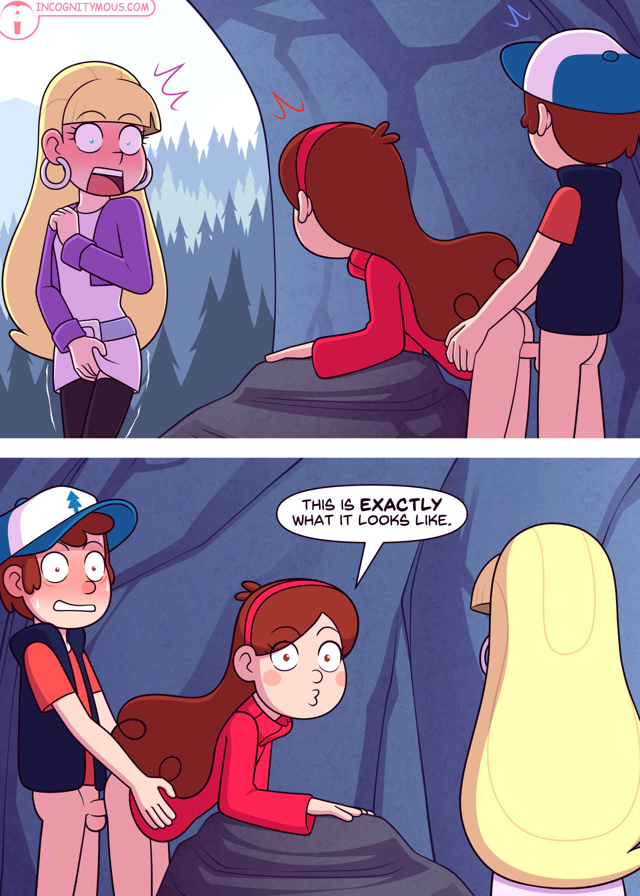 Mabel and pacifica porn comic picture 2