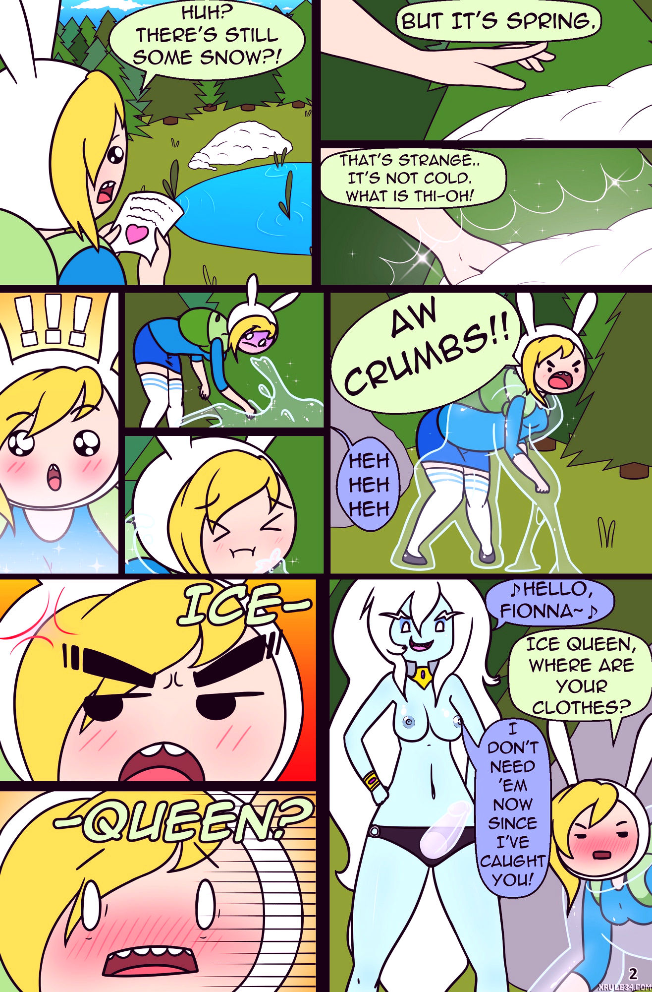 Misadventure time spring special the cat the queen and the forest porn comic picture 3