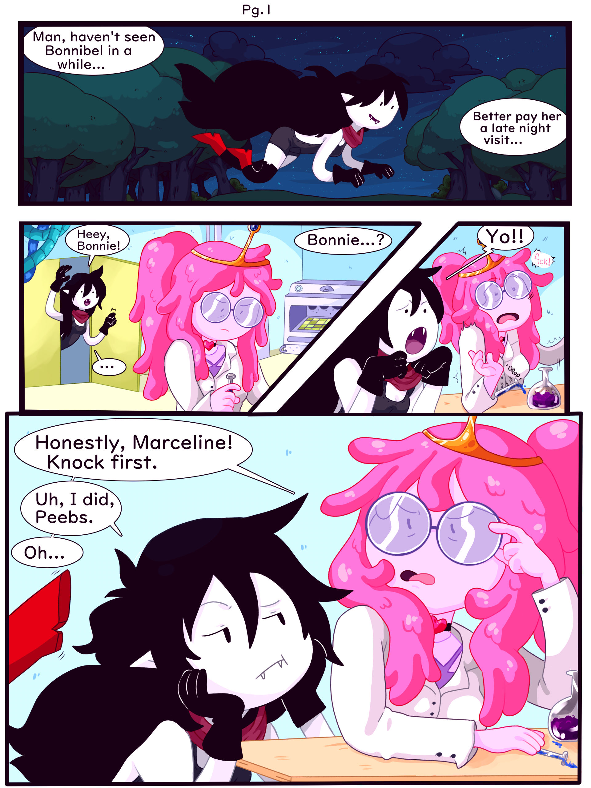 Pink and red bubbline porn comic picture 2