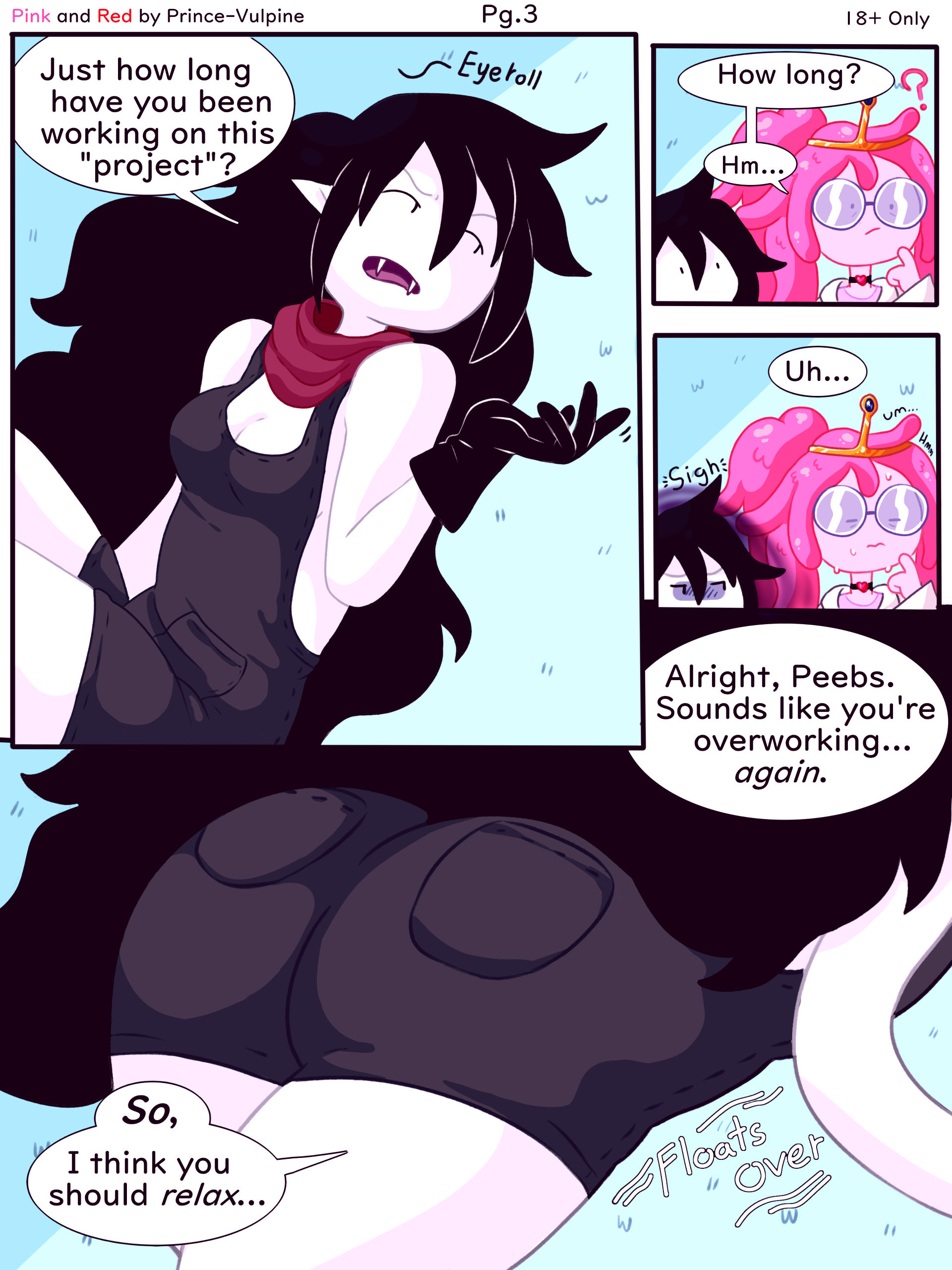 Pink and red bubbline porn comic picture 4