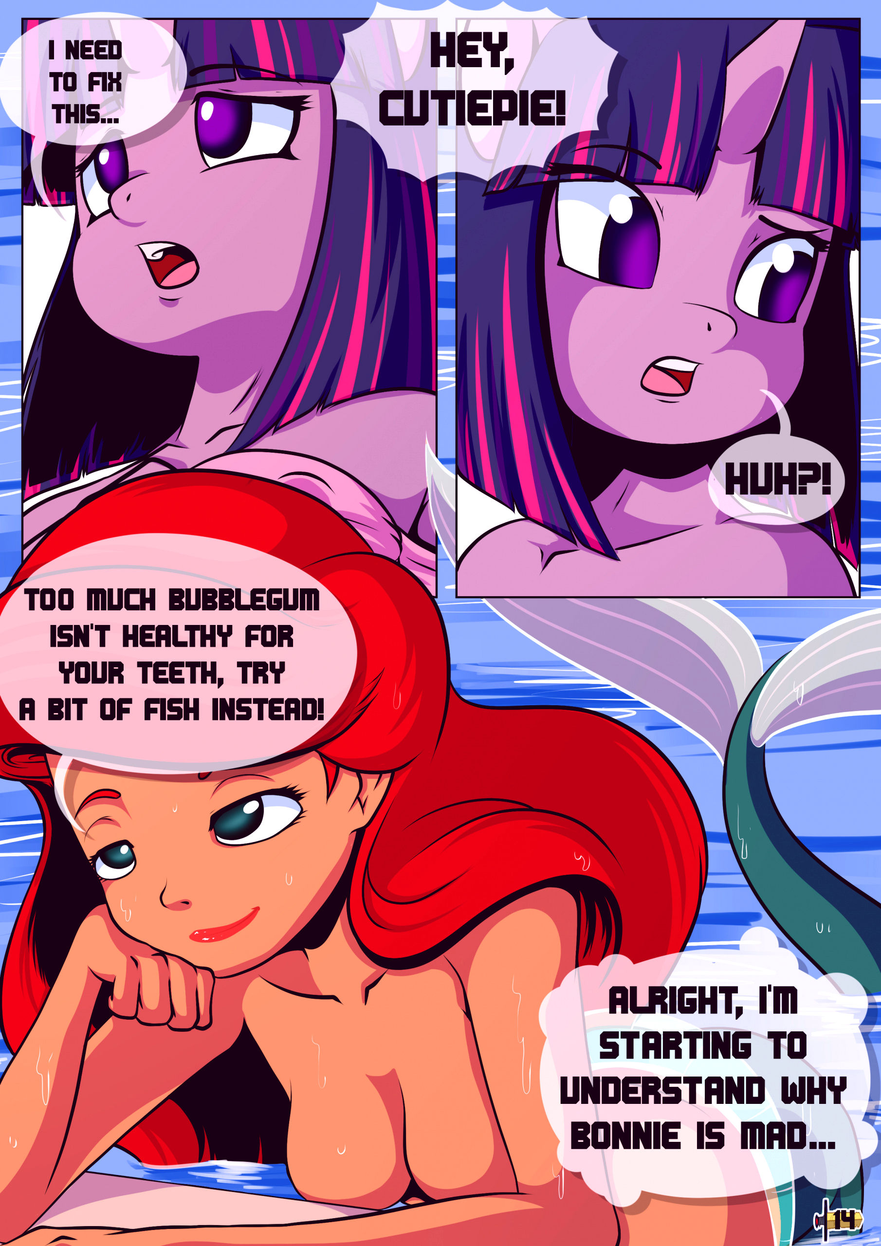 Princess day off porn comic picture 15