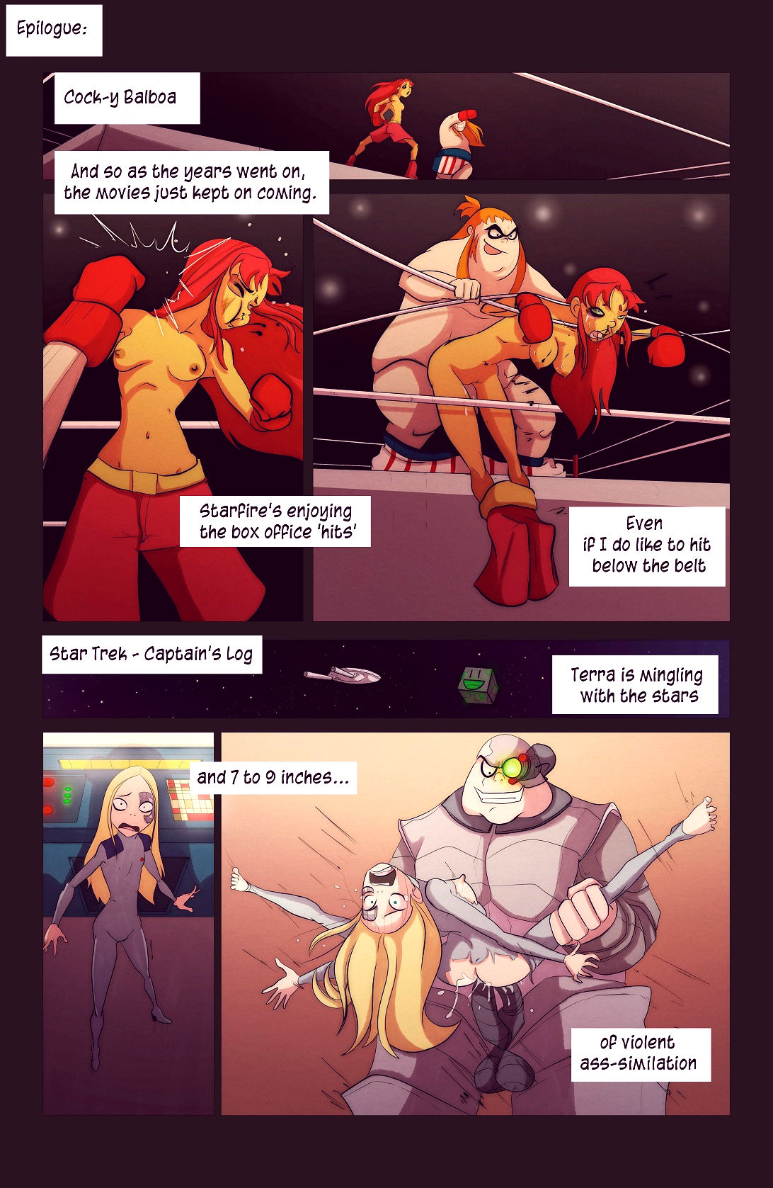 A few less titans porn comic picture 19