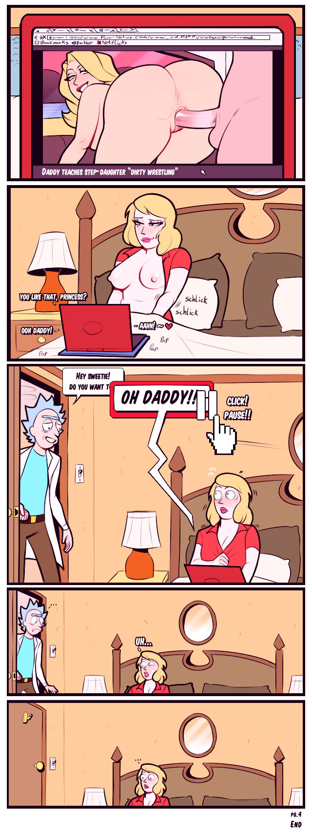 A760 morty and summer porn comic picture 7