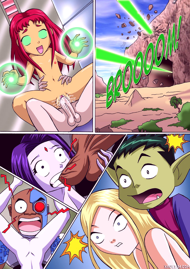 Beastboy mating season porn comic picture 24