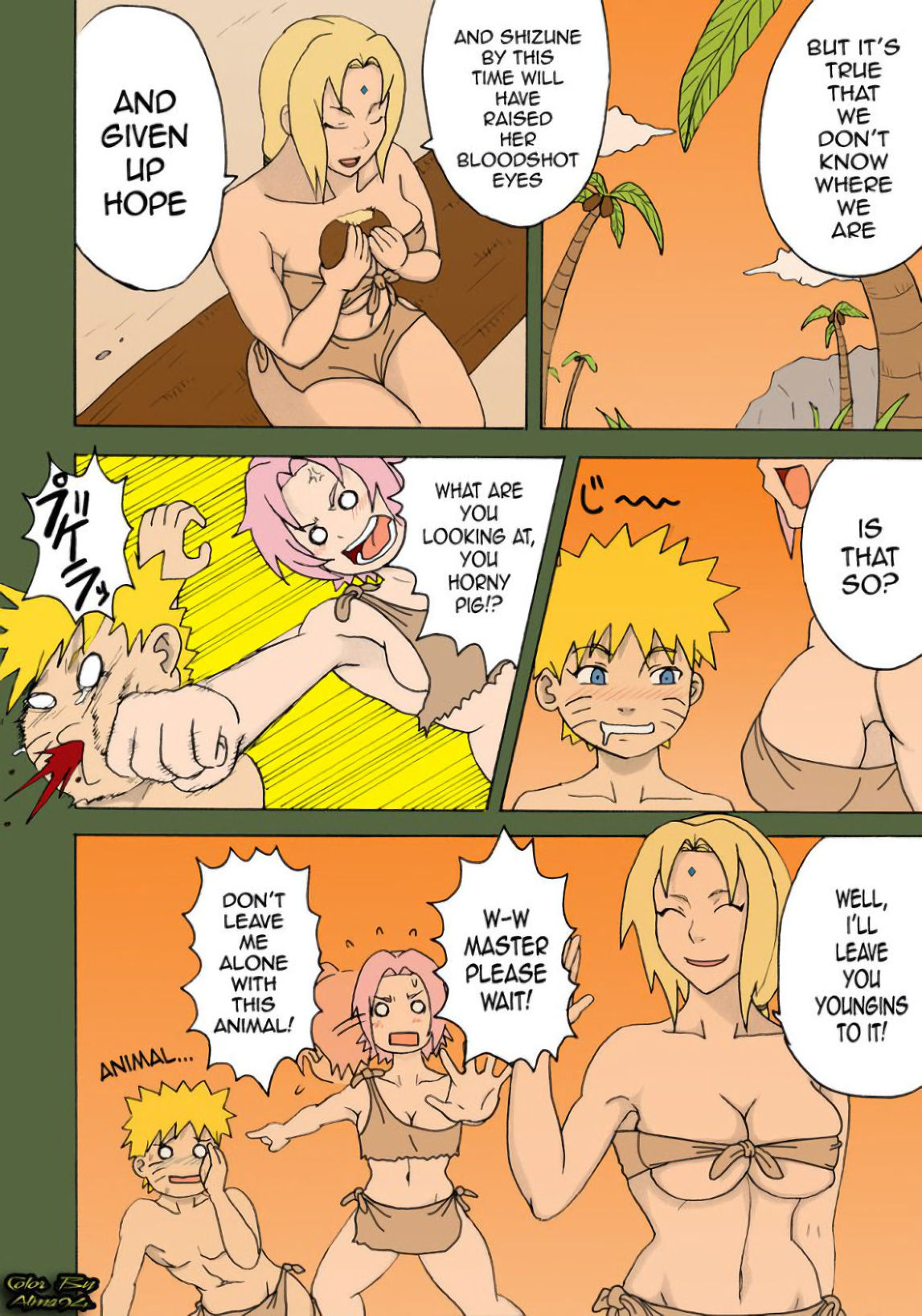 Jungle party hentai manga picture 5