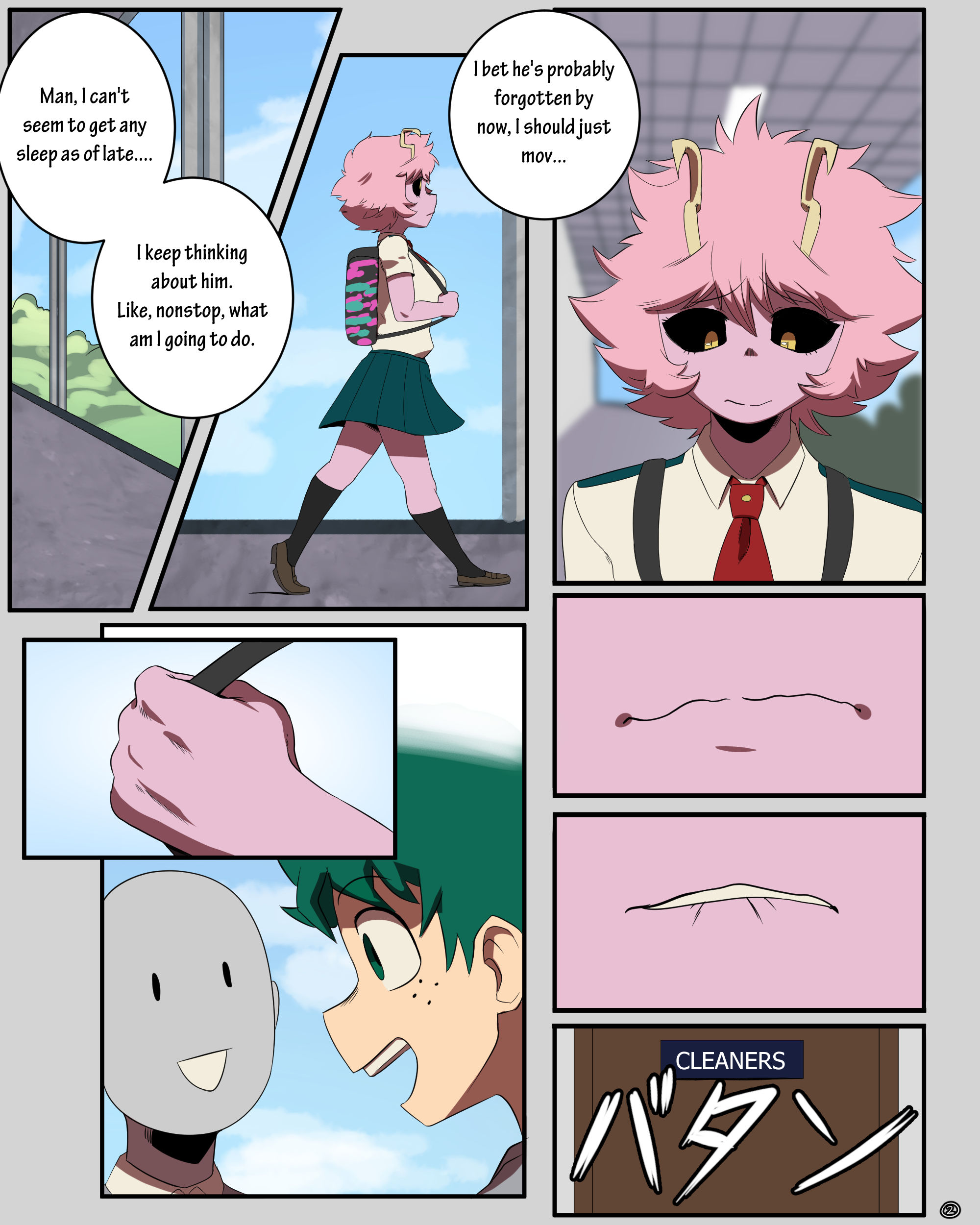 Mina x izuku comic hentai manga picture 3