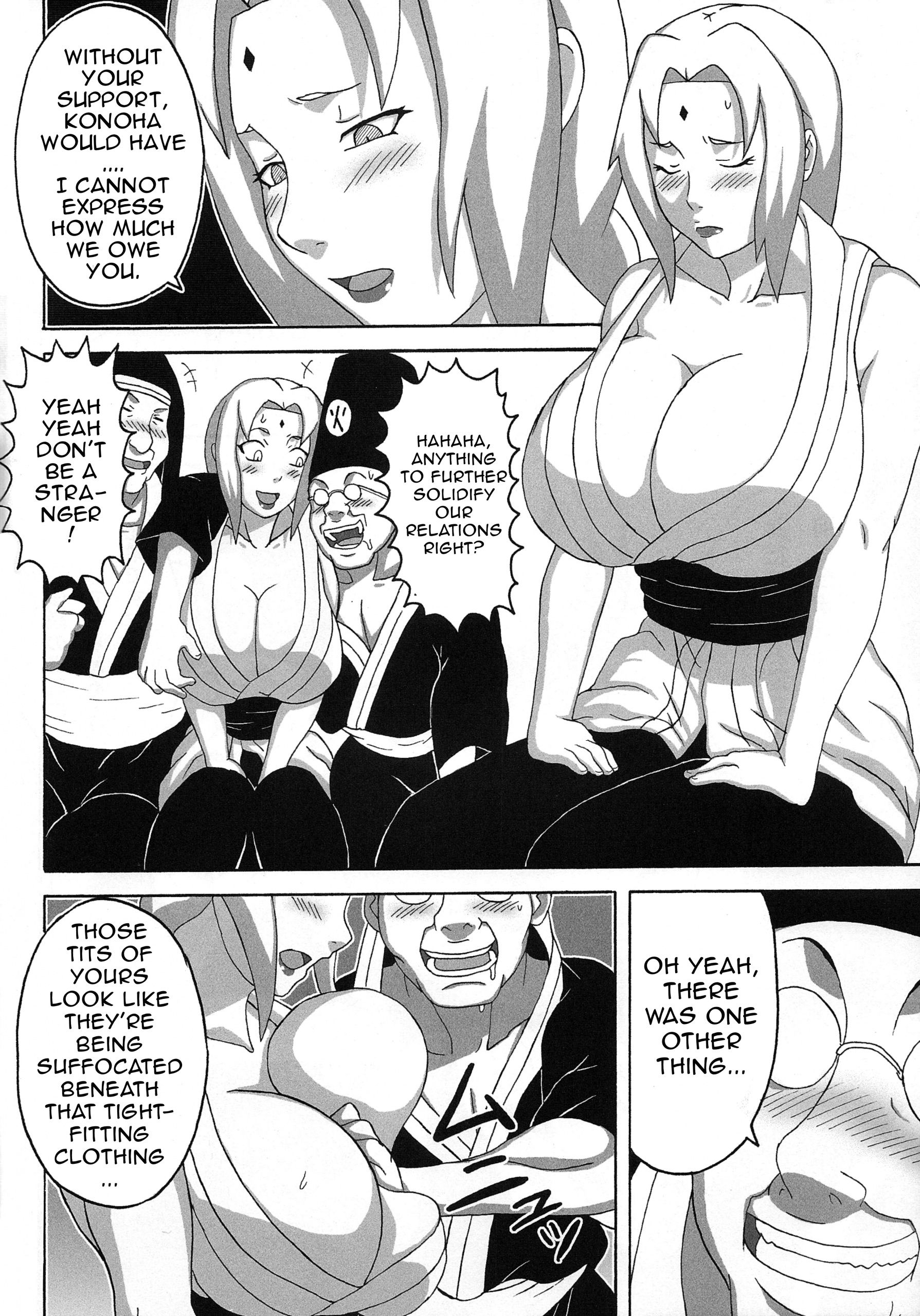 Tsunades lewd reception party hentai manga picture 3