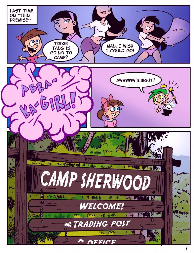 Camp sherwood porn comic picture 1