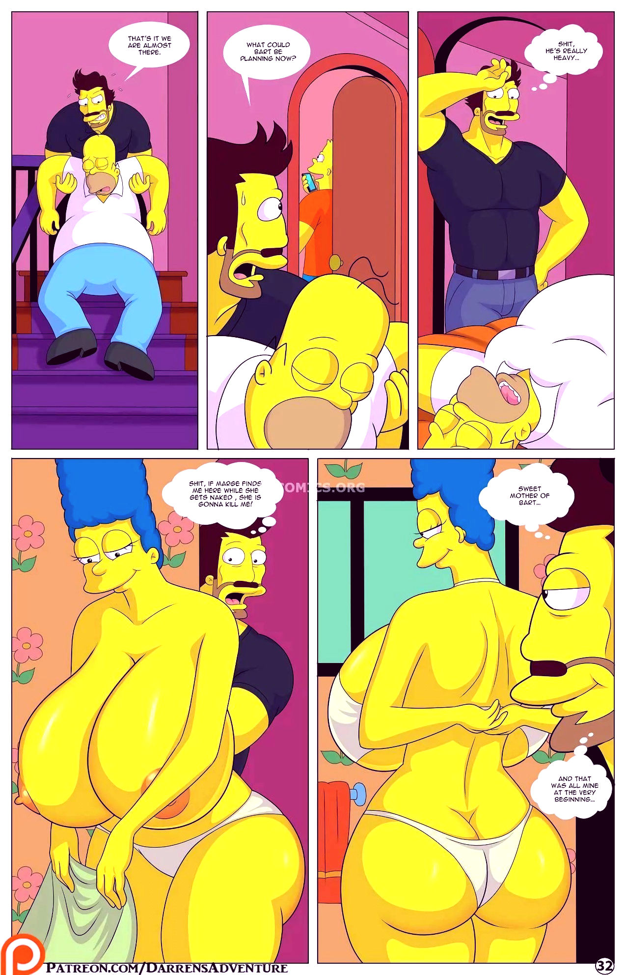 Darrens adventure or welcome to springfield porn comic picture 110