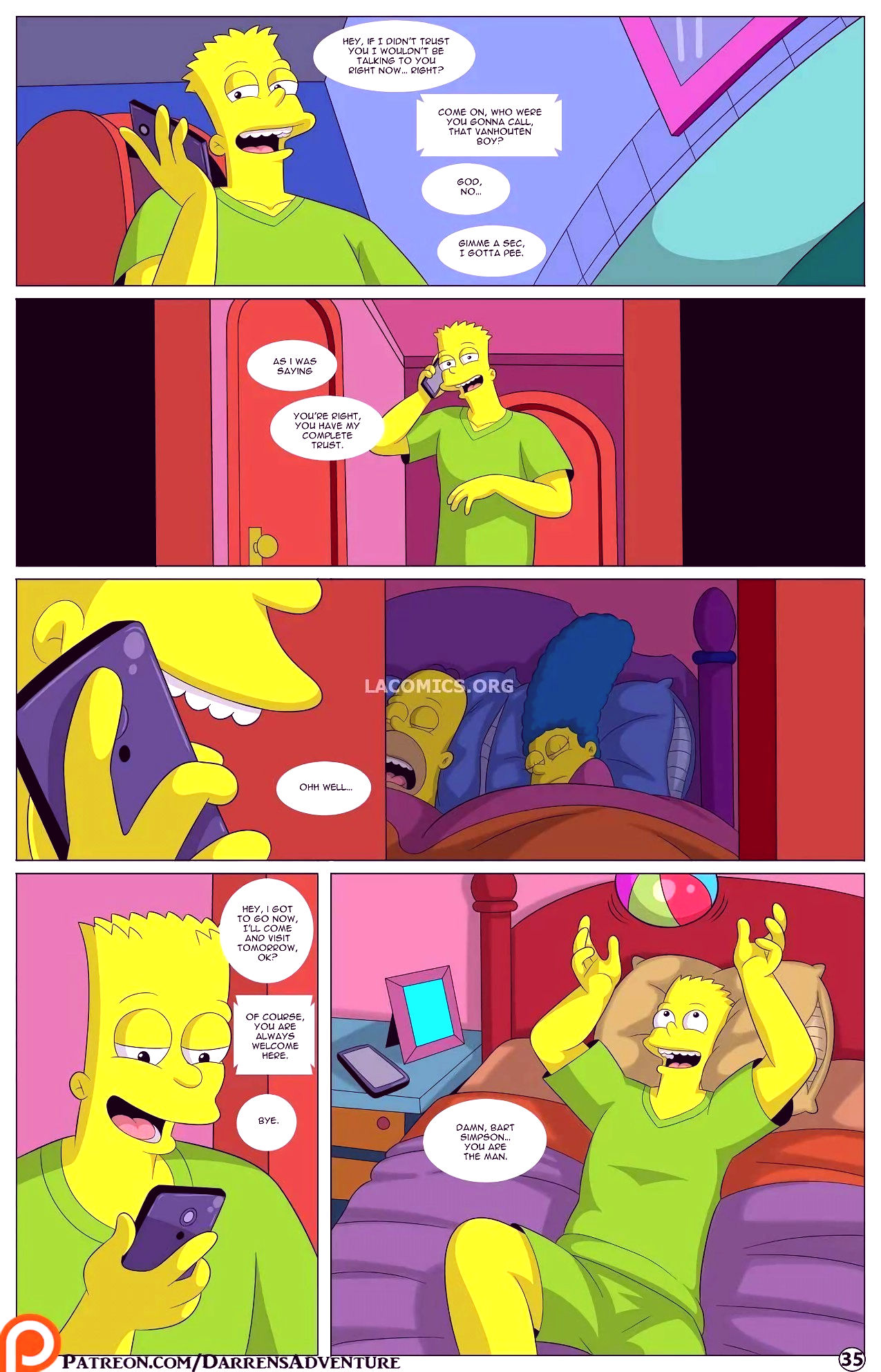 Darrens adventure or welcome to springfield porn comic picture 113