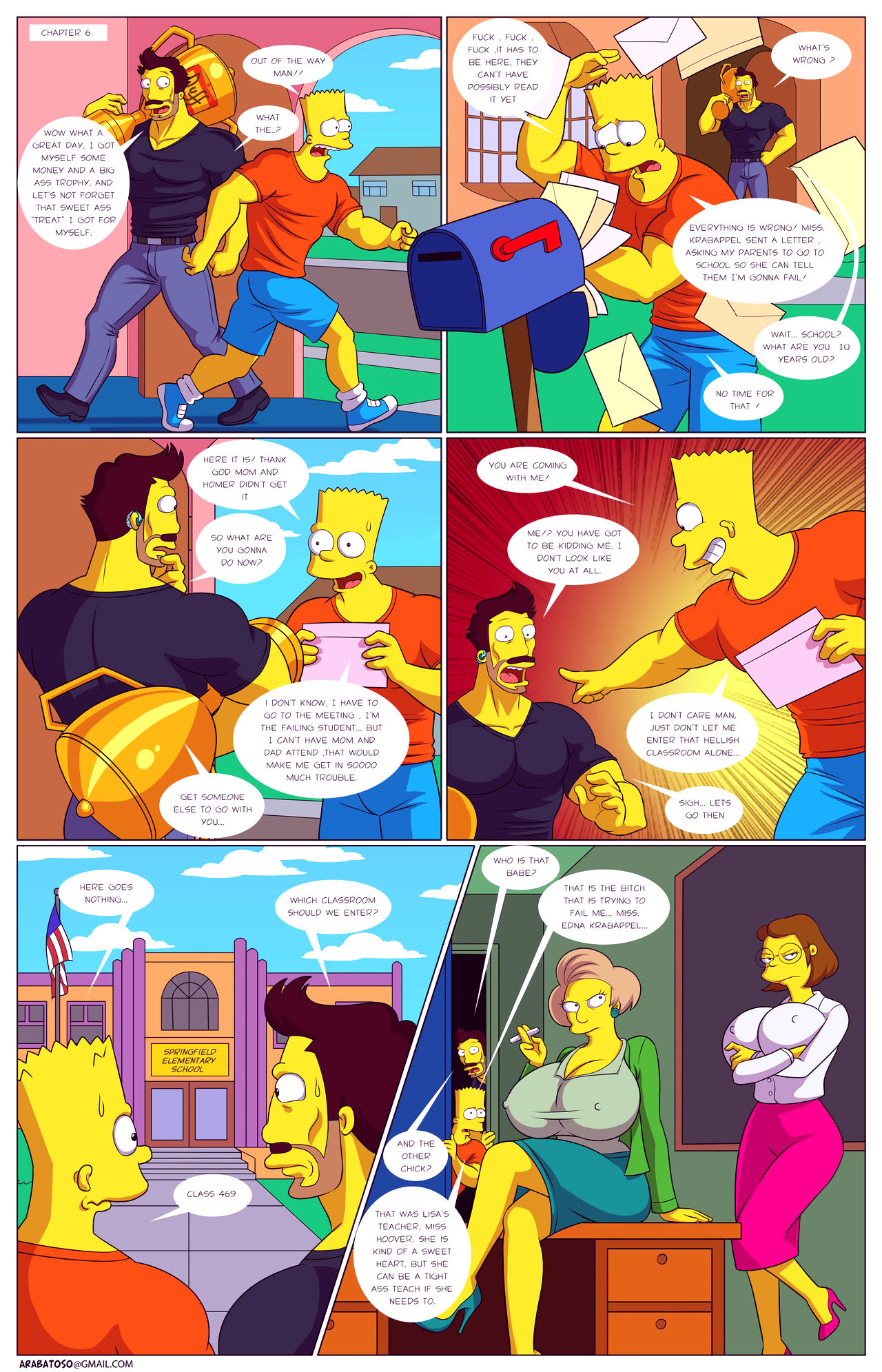 Darrens adventure or welcome to springfield porn comic picture 28
