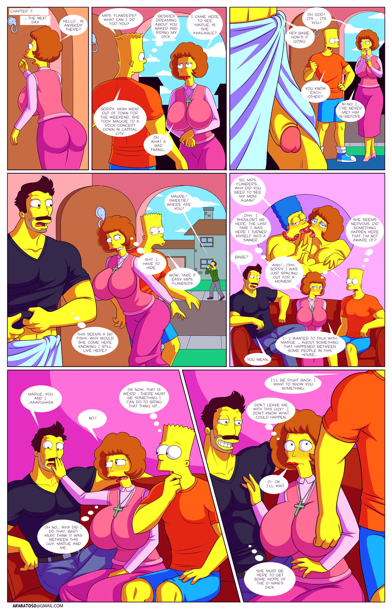 Darrens adventure or welcome to springfield porn comic picture 34