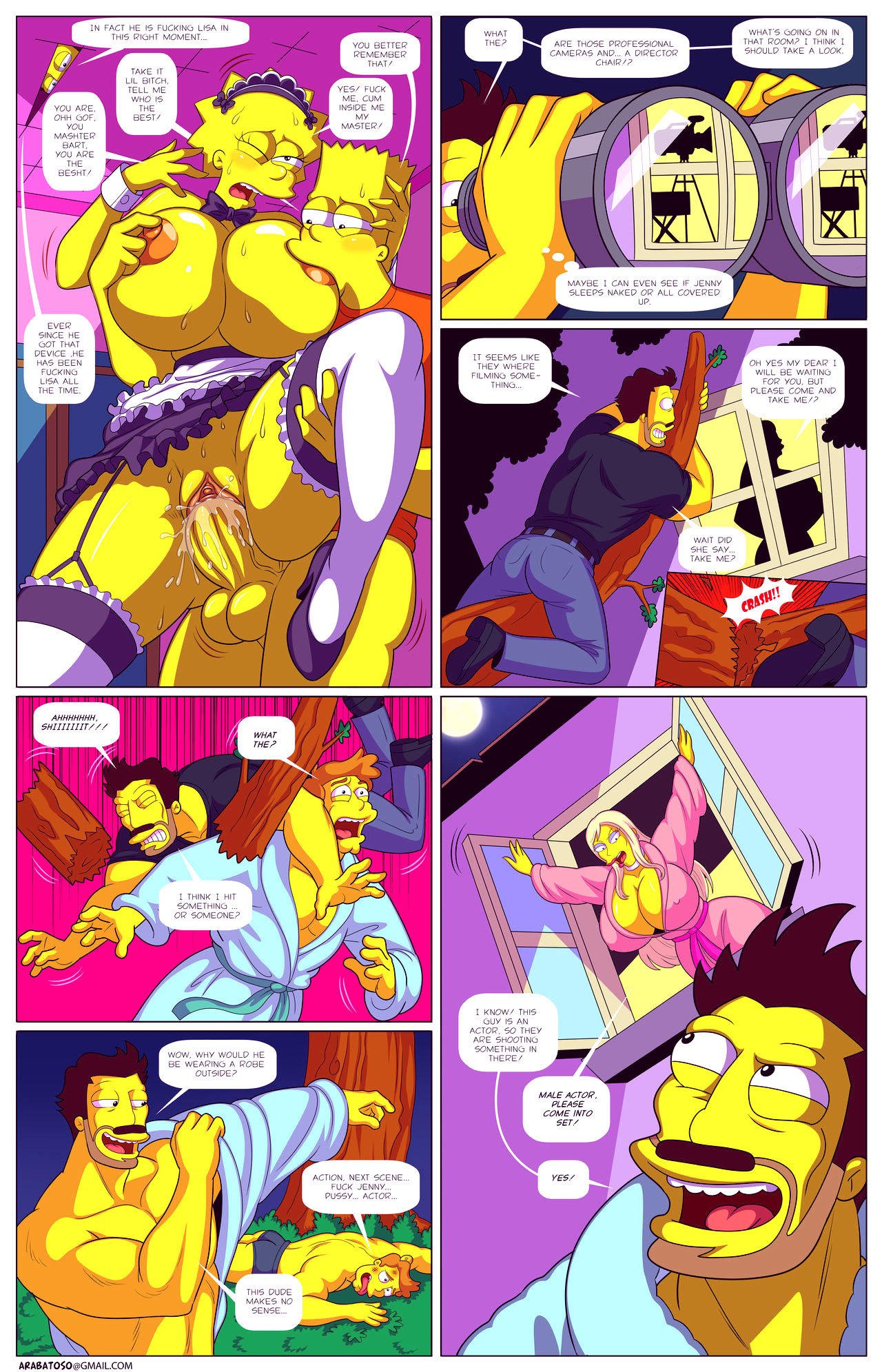 Darrens adventure or welcome to springfield porn comic picture 42