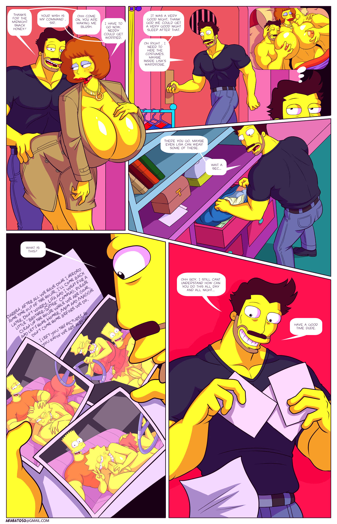 Darrens adventure or welcome to springfield porn comic picture 52