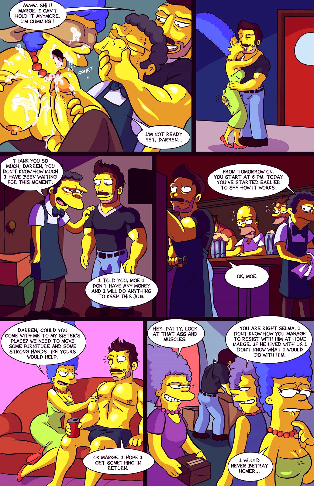 Darrens adventure or welcome to springfield porn comic picture 8