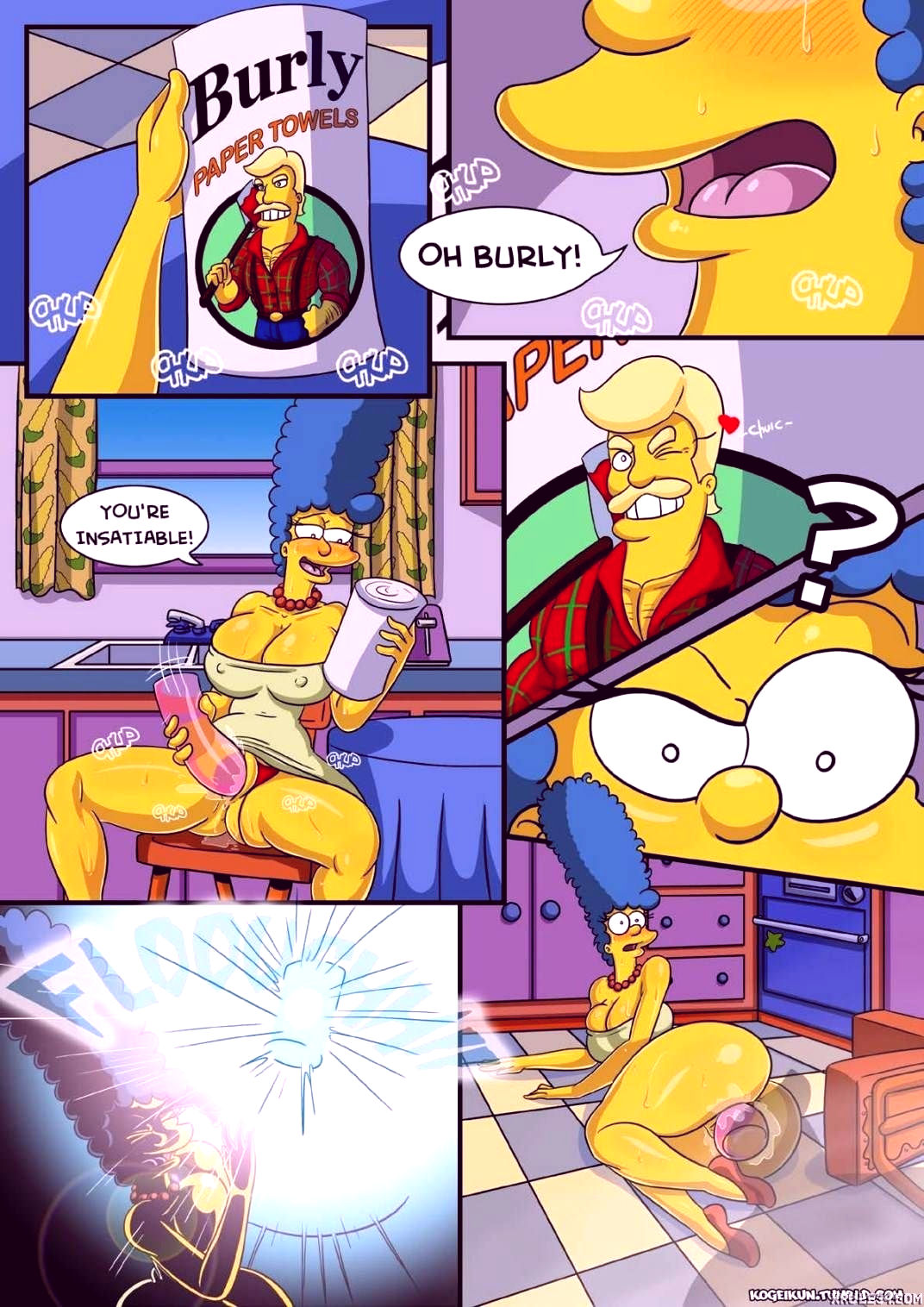 Marges erotic fantasies porn comic picture 2