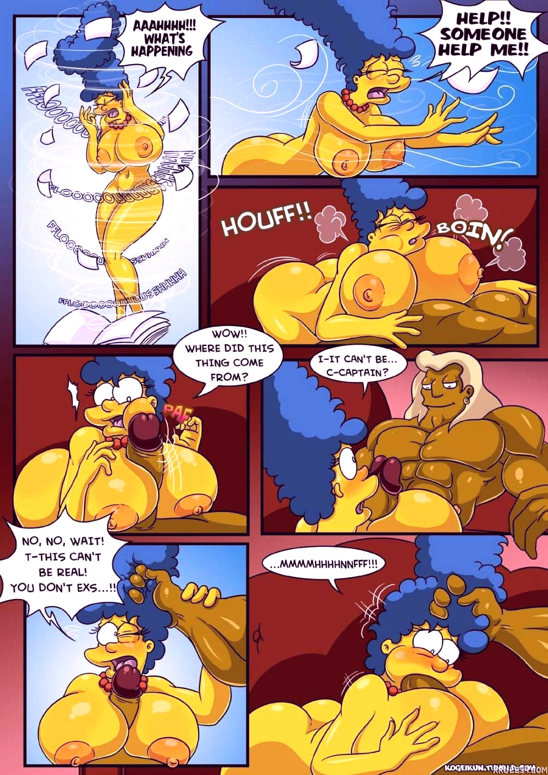 Marges erotic fantasies porn comic picture 7