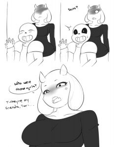 Sans x toriel porn comic picture 1