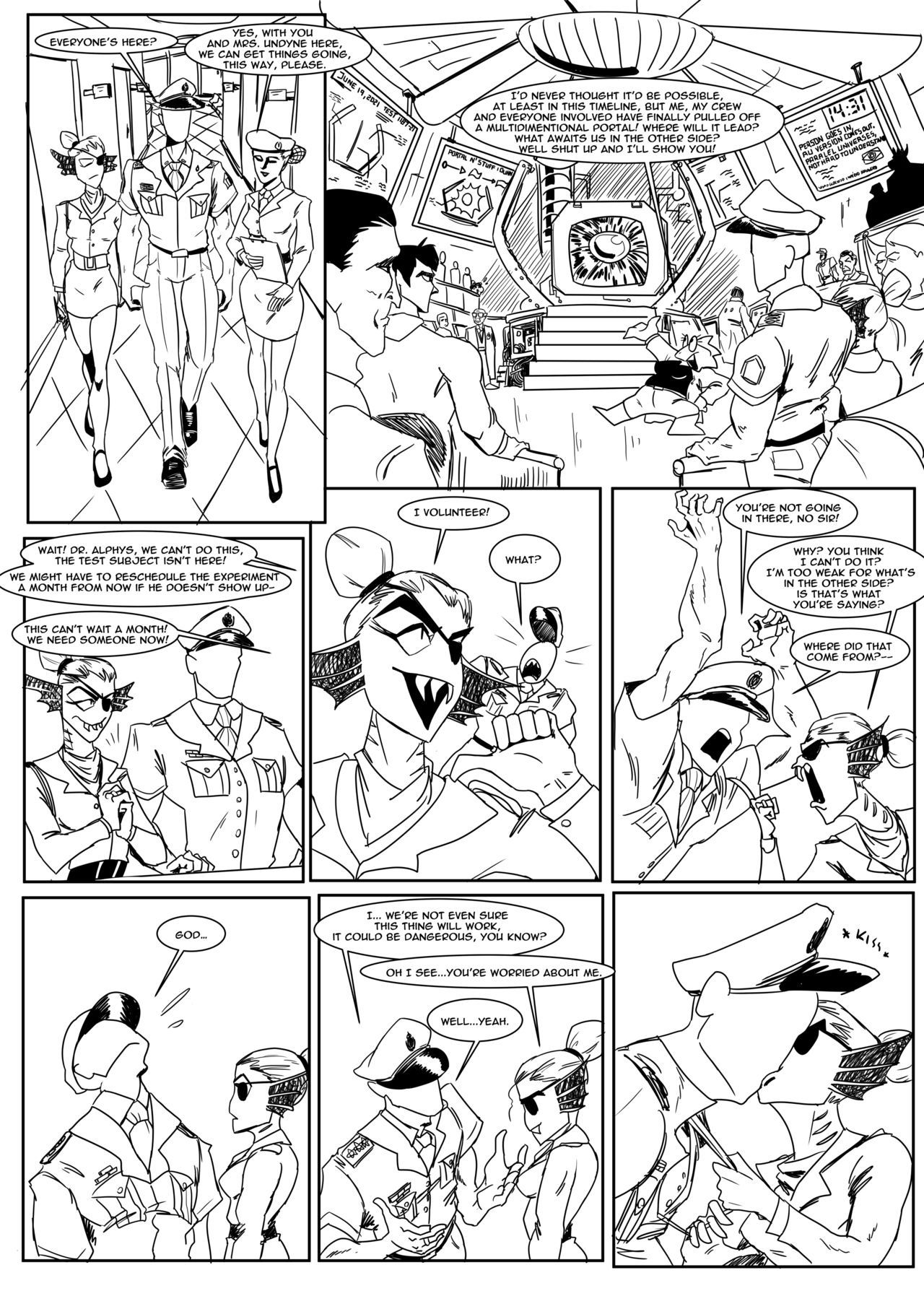 Spear of just us 3 porn comic picture 4