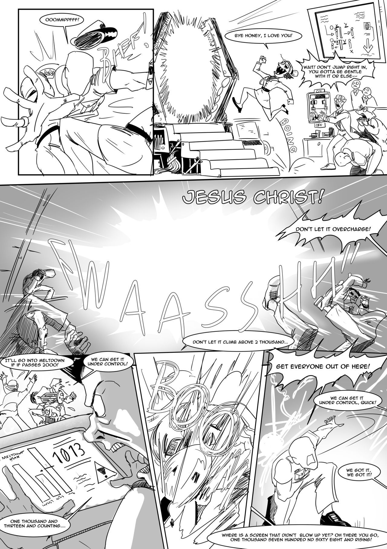 Spear of just us 3 porn comic picture 5