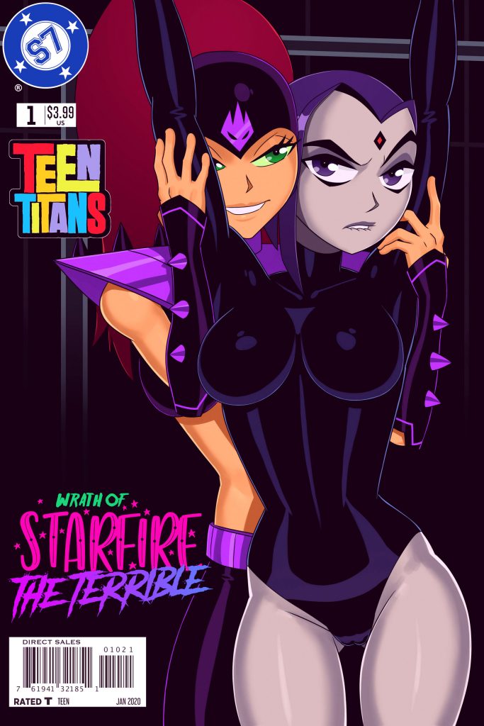 Starfire the terrible porn comic picture 1