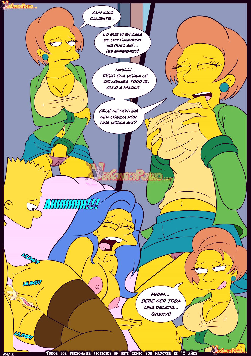 The simpsons old habits 5 porn comic picture 3