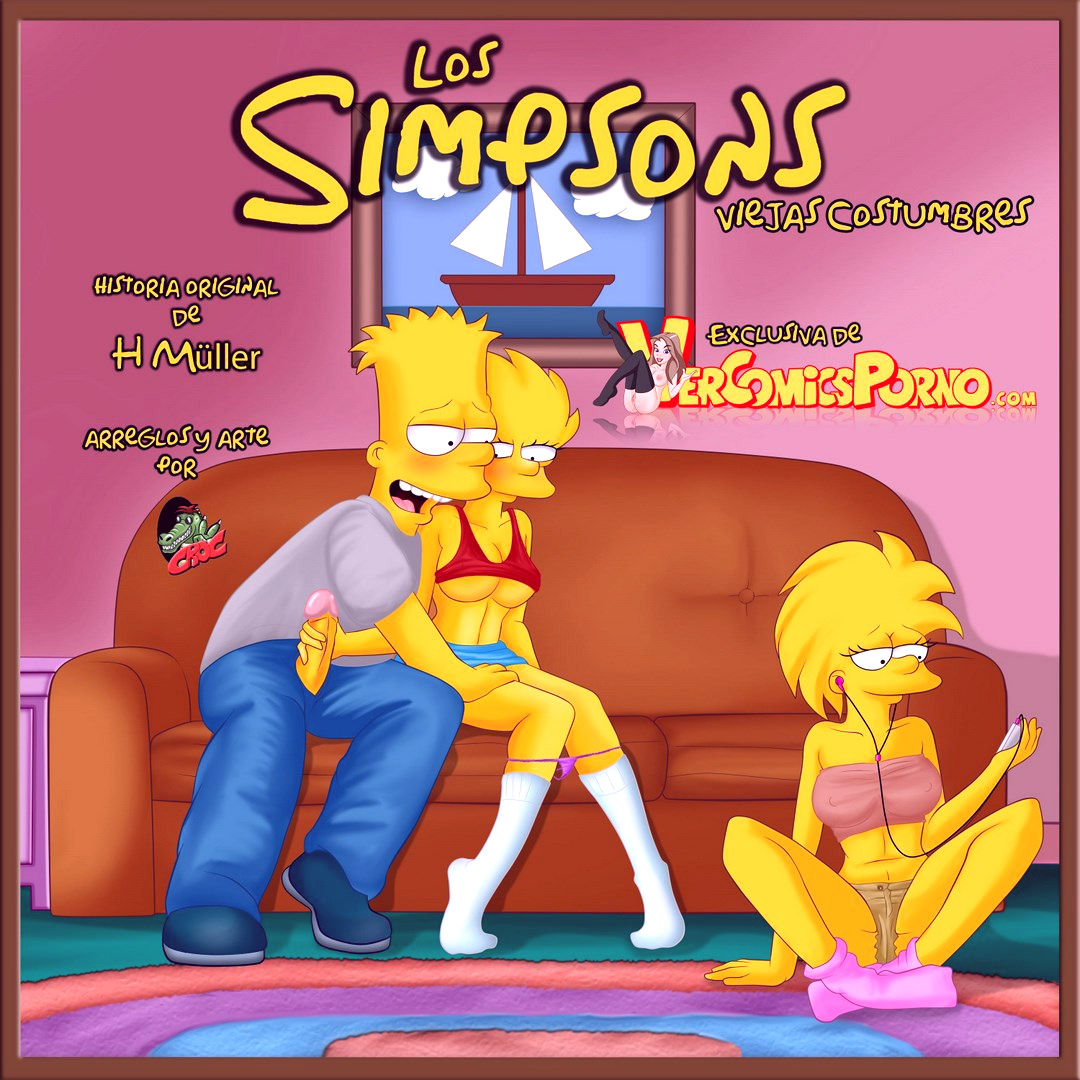 The simpsons old habits porn comic picture 1