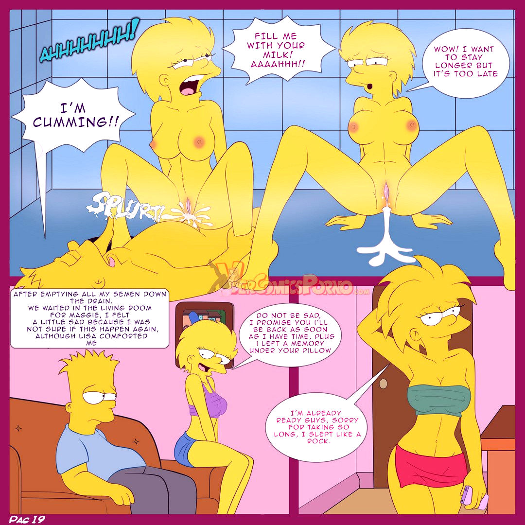 The simpsons old habits porn comic picture 20