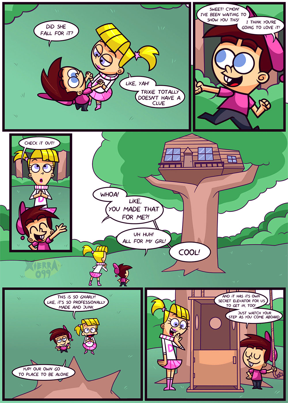 The tree house porn comic picture 10