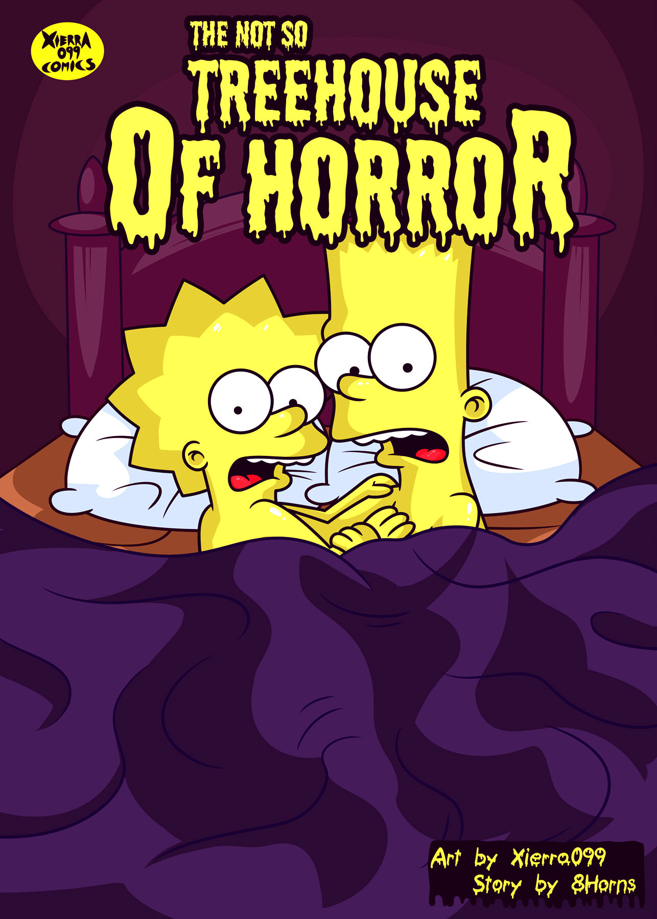 The not so treehouse of horror porn comic picture 1
