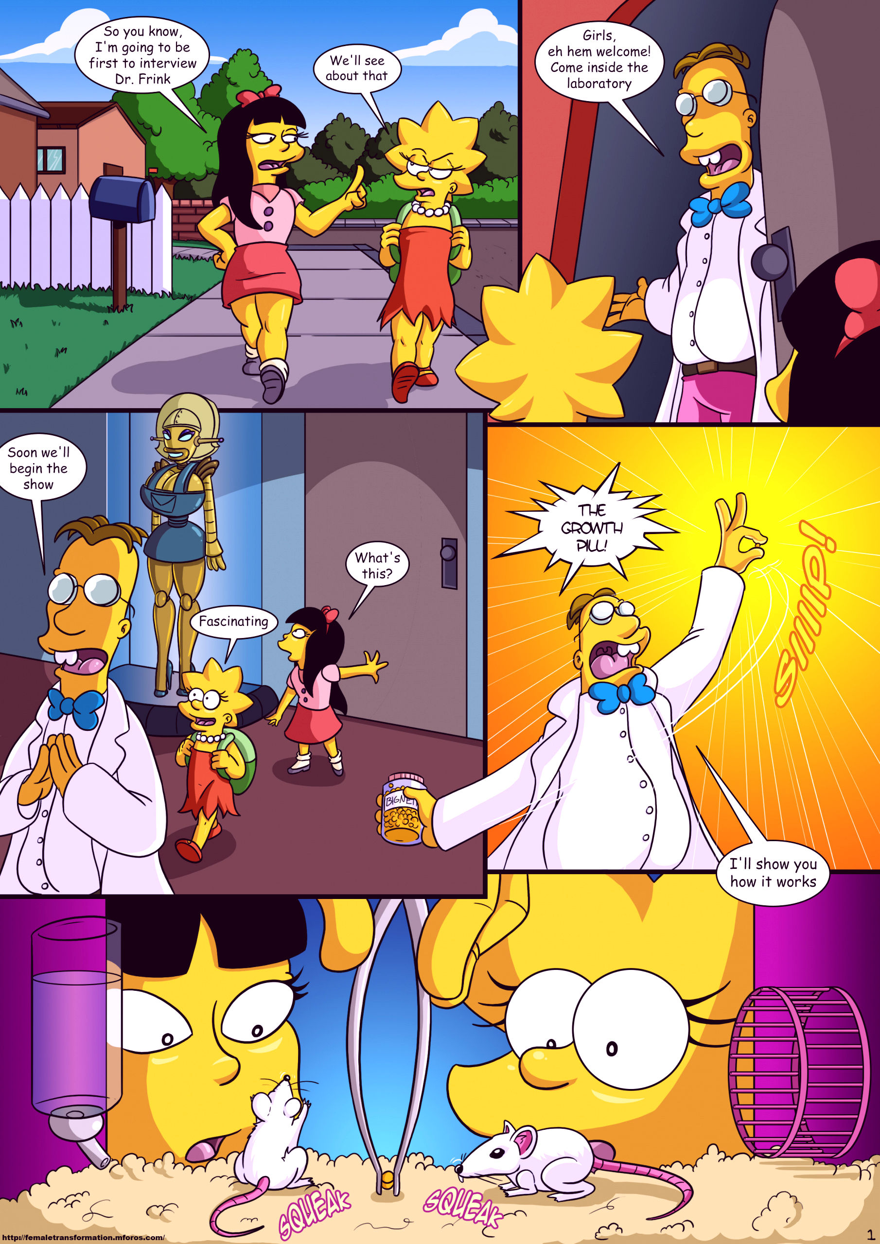 Treehouse of horror 3 porn comic picture 2