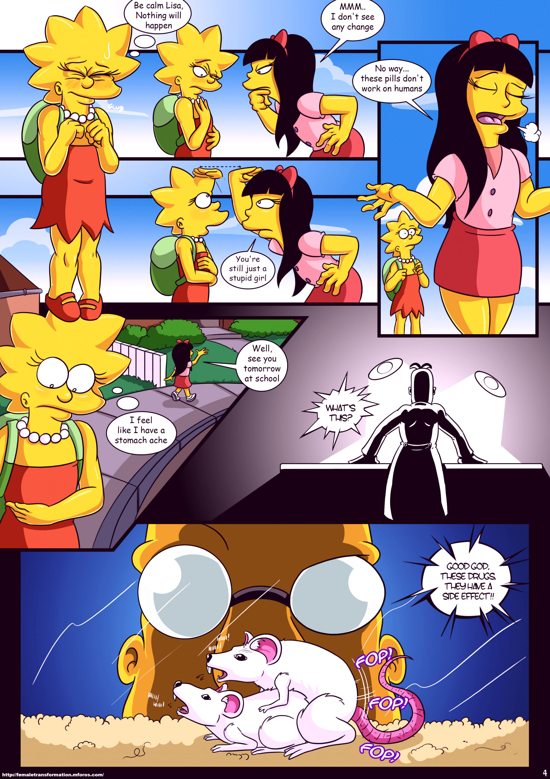 Treehouse of horror 3 porn comic picture 5