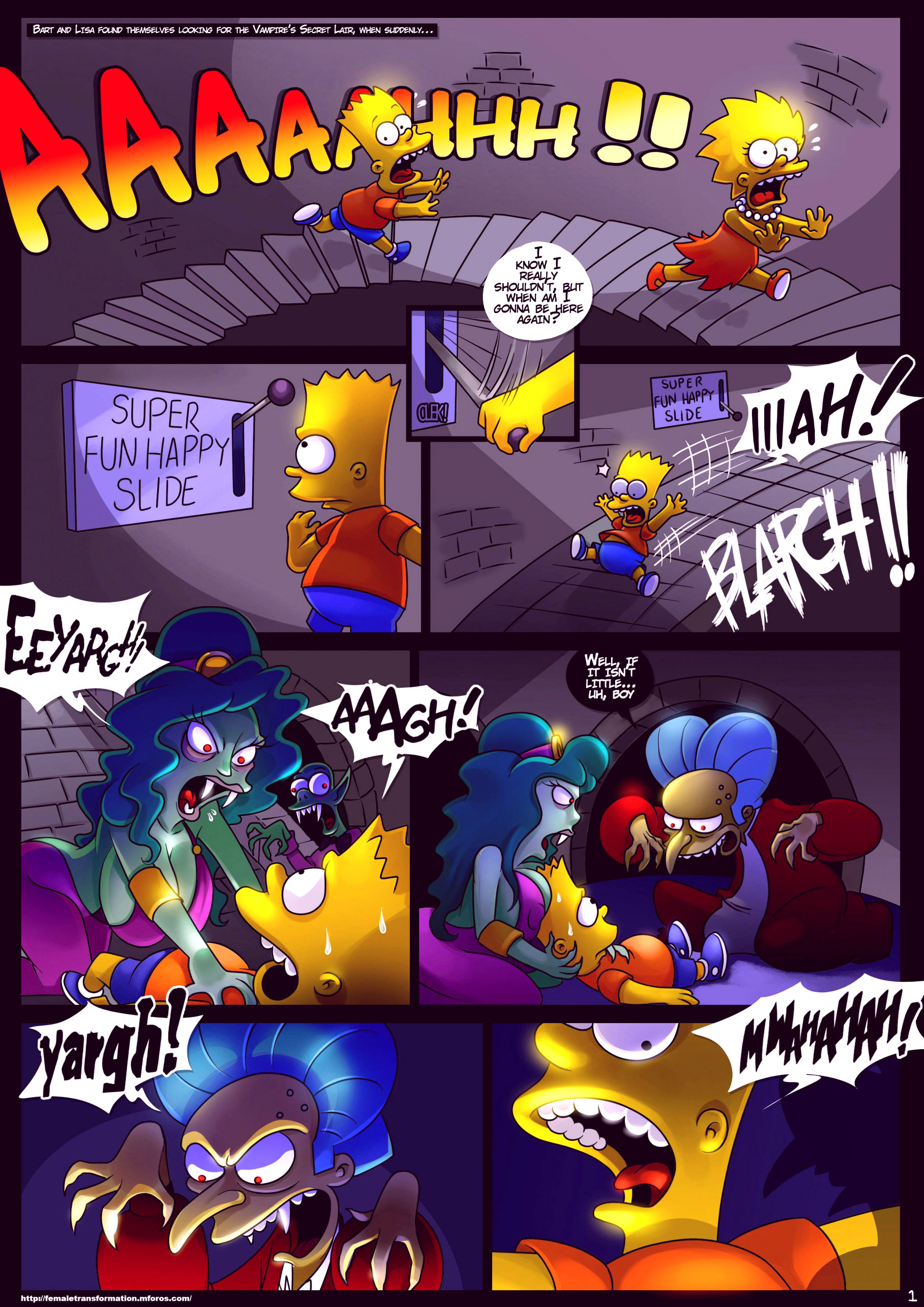 Treehouse of horror 4 porn comic picture 2
